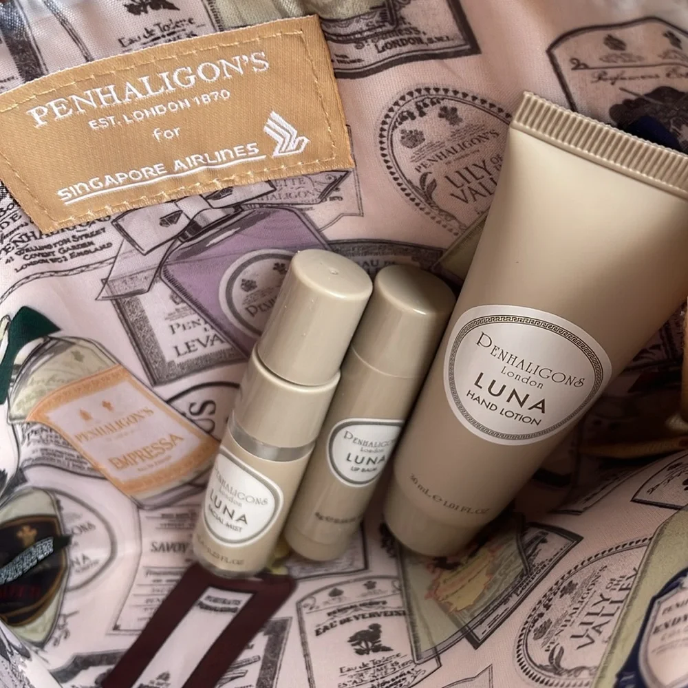 Penhaligons Travel Amenity Kit Toiletry pouch LUNA minis